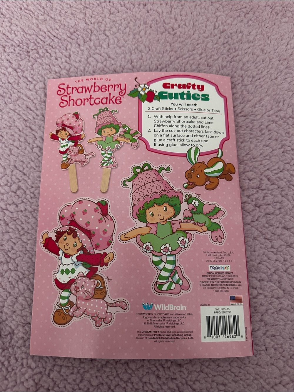Strawberry Shortcake Pink Kids' Lunch Bag - Picture 10 of 10